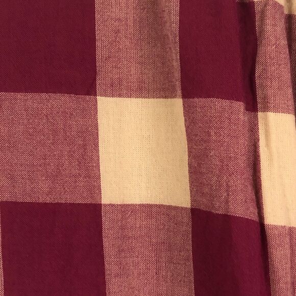 Mille Anthropologie Dress 100% Cotton Medium Gingham Tiered Boho Cottage Prairie - Picture 12 of 14